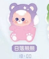 24-Hour sticker bear series