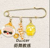 Xiong Meow Craze Series Badge