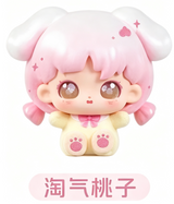 Wokii sweet station series cute grain figure tide play girl gift
