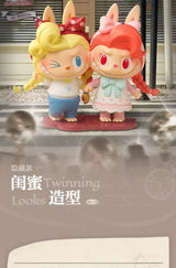 Labubu retro barber shop series trendy figure