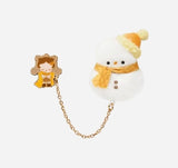 Plush and warm series refrigerator magnets