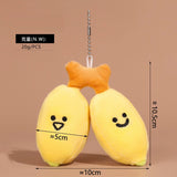 Plush doll doll simulation food pendant bag pendant vegetable food keychain