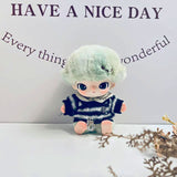 New Life Diary Series Baby Clothes Vinyl Plush Pendant Overalls