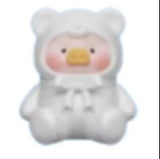 LuLu Pig Teddy Moe Grain Series T Tide Play Figure