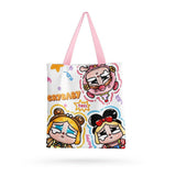 Crying baby canvas bag