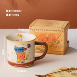 star man joint ceramic cup
