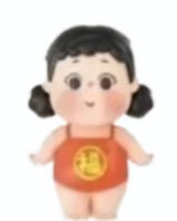 VALALA milk Va driving to the series cute grain tide play cute ornament