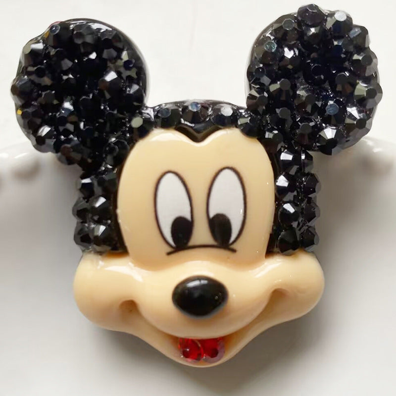 Cartoon resin DIY drilling accessories