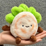Plush doll doll simulation food pendant bag pendant vegetable food keychain