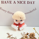 New Life Diary Series Baby Clothes Vinyl Plush Pendant Overalls
