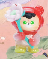 Diudiu baby flower world series mini figure cute grain tide play ornament