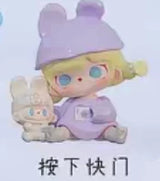 Tutu and Bear Time Glitch MINI Tide Play Figure Cute Doll