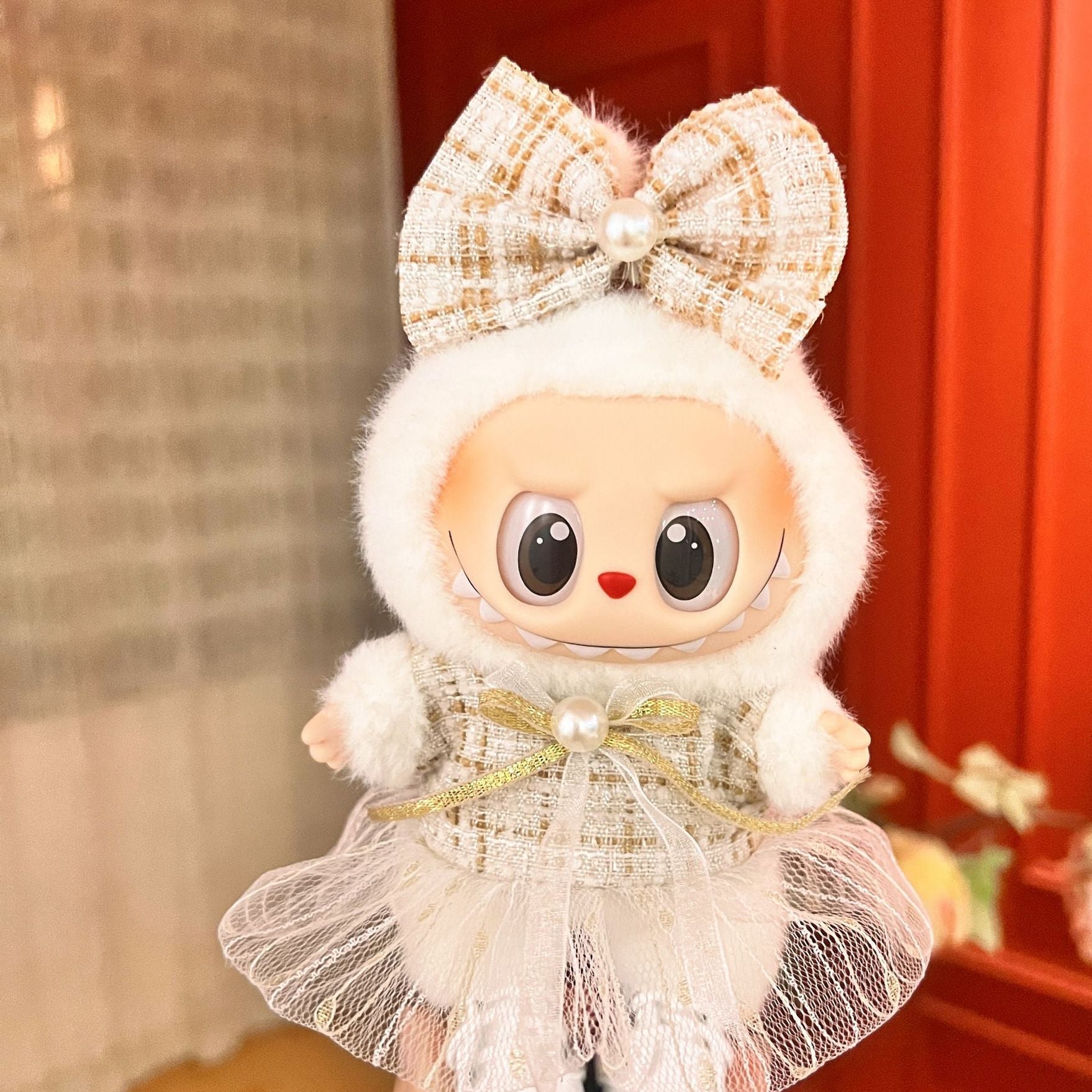 LABUBU lady small fragrant skirt series