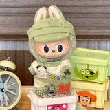 Only clothes are suitable for labubu sitting party baby clothes one two three generations labubu clothes set accessories periphery