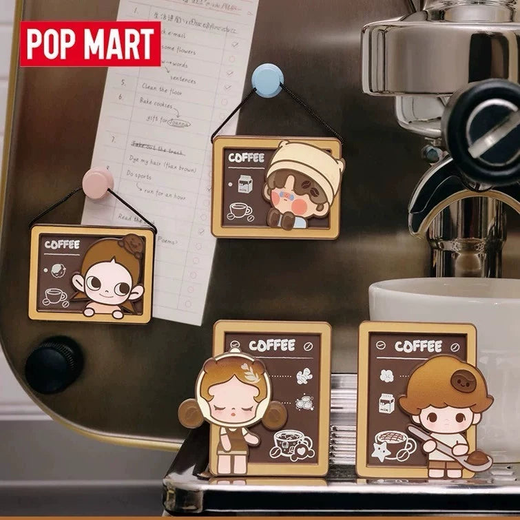 Coffee factory series refrigerator sticker