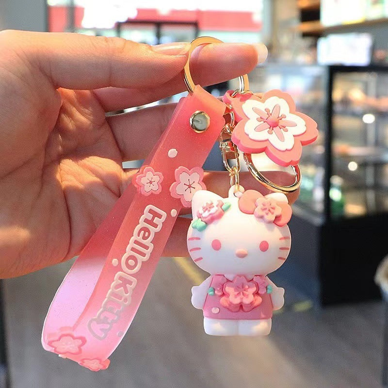 Cute Sakura Sanrio Keychain
