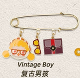 Xiong Meow Craze Series Badge