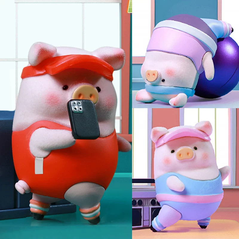 Lulu Pig Sports Series Tide Play Figure