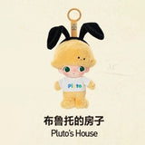 Disney series vinyl plush key ring pendant