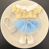 [Baby clothes only] Crying baby vinyl baby clothes cute overalls baby clothes set