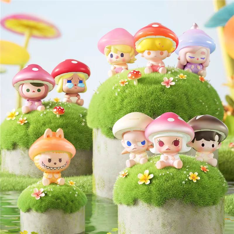 Genuine cute mushroom elf