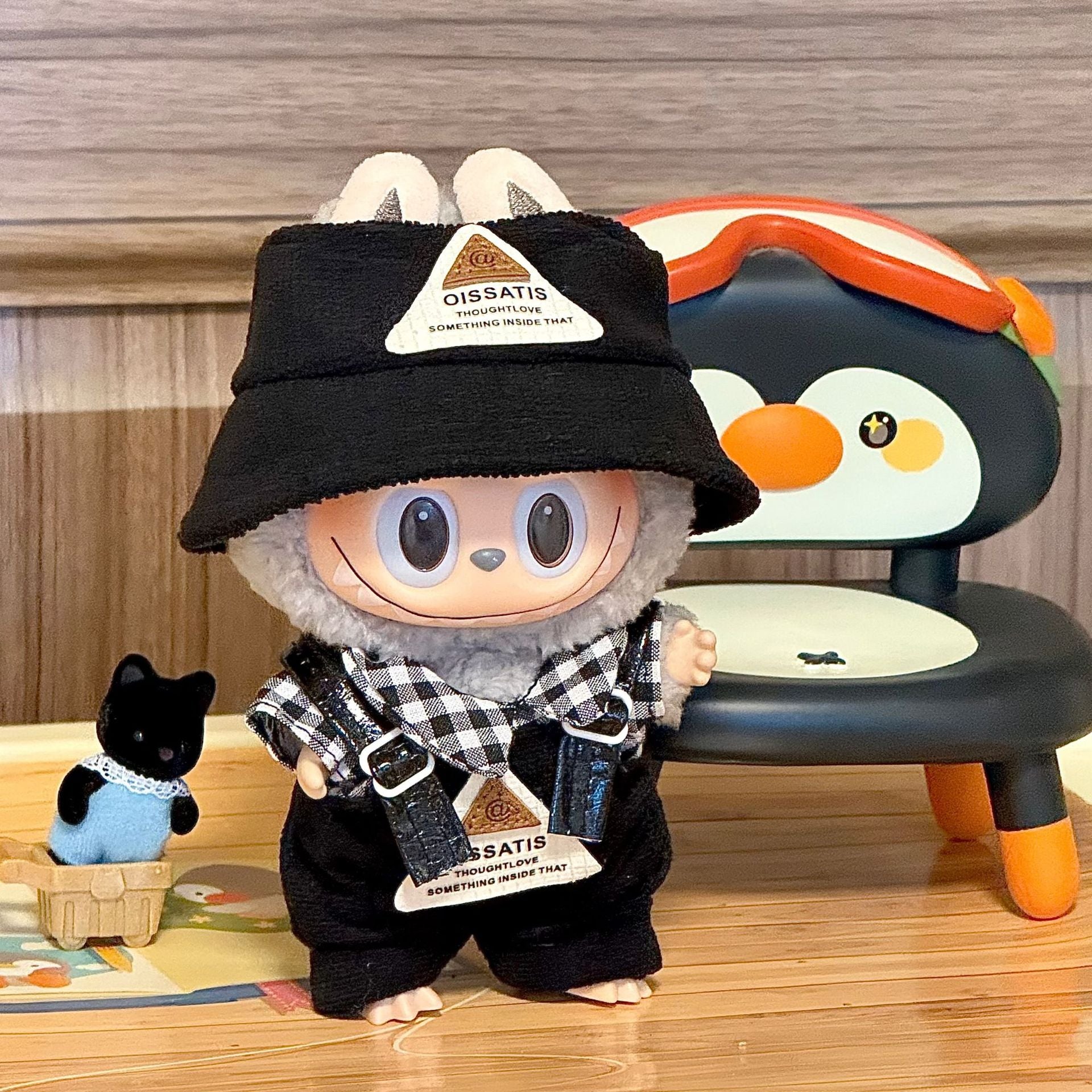 Only clothes are suitable for labubu sitting party baby clothes one two three generations labubu clothes set accessories periphery