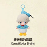 Disney series vinyl plush key ring pendant