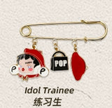 Xiong Meow Craze Series Badge