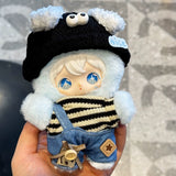 Rabbit shining baby clothes AYORTOYShyShy collection pink Tian Xuning same enamel plush doll clothes