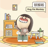 Gum monster hug series figure ornament