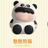 Genuine Grand Art Museum, I'm a little curious, animal cute grain tabletop ornament doll figure