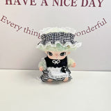 New Life Diary Series Baby Clothes Vinyl Plush Pendant Overalls