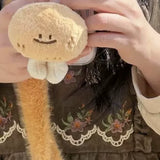 Plush doll doll simulation food pendant bag pendant vegetable food keychain