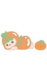 Baby Fat Mouse New Year's Series Badge