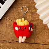 Plush doll doll simulation food pendant bag pendant vegetable food keychain
