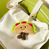 Plush doll doll simulation food pendant bag pendant vegetable food keychain
