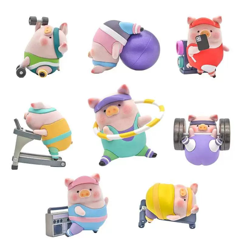 Lulu Pig Sports Series Tide Play Figure