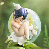 Sleeping Flower Elf series figure ornament