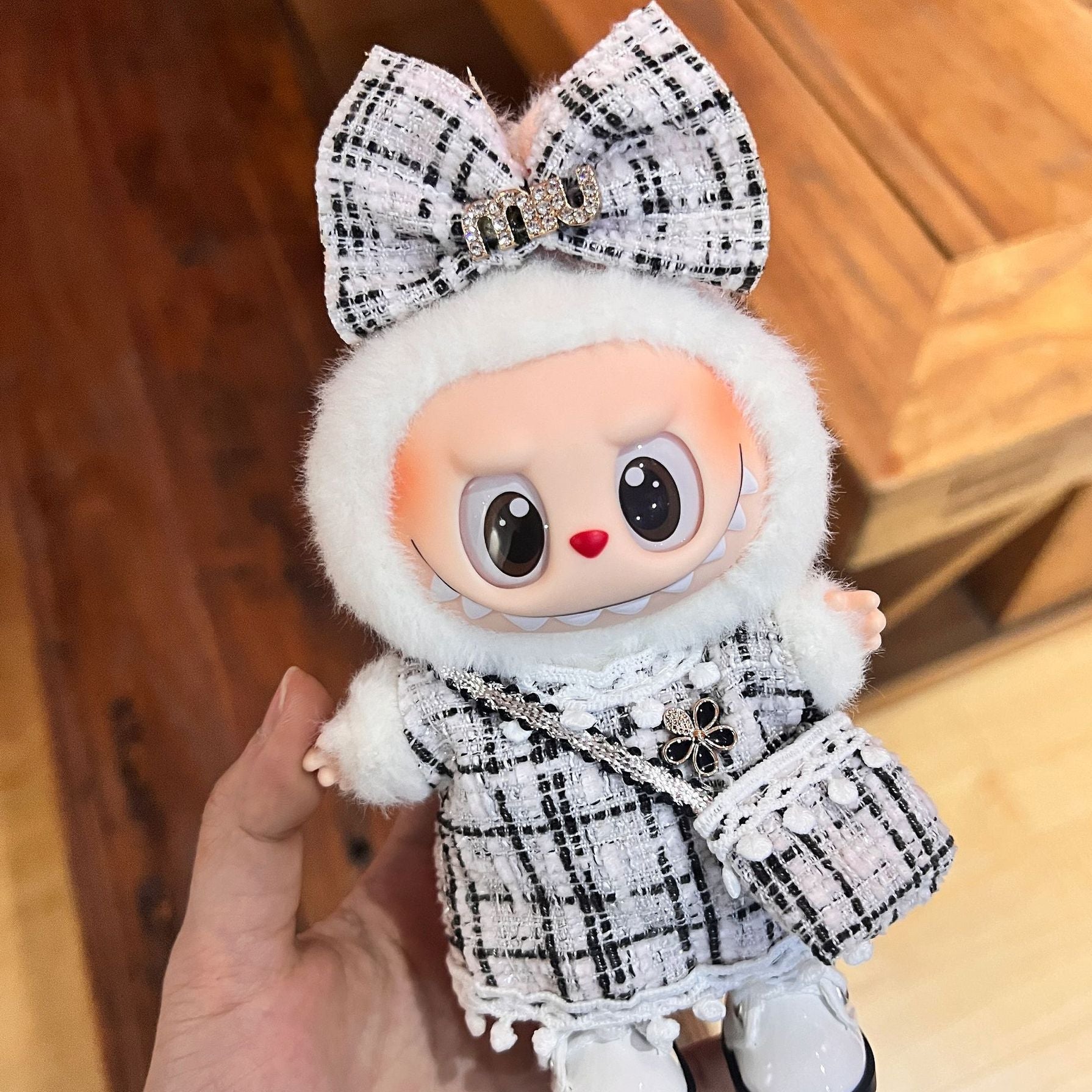 LABUBU lady small fragrant skirt series