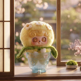 Qkid potted plant story series ornament tide play figure plush pendant