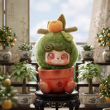 Qkid potted plant story series ornament tide play figure plush pendant