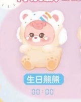 24-Hour sticker bear series