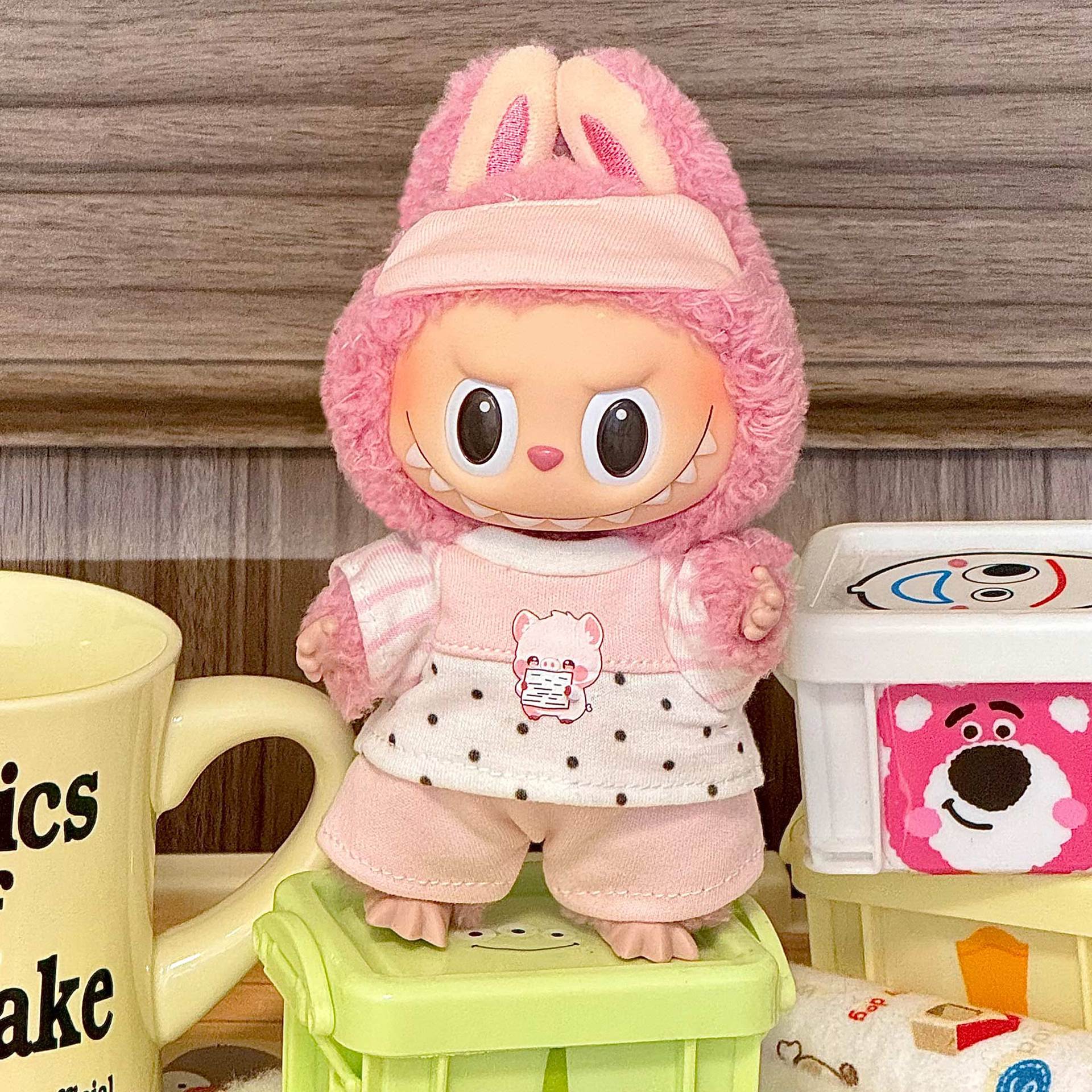 Only clothes are suitable for labubu sitting party baby clothes one two three generations labubu clothes set accessories periphery