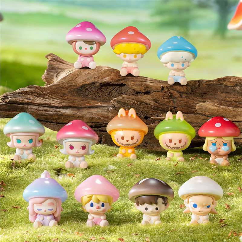Genuine cute mushroom elf