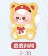 24-Hour sticker bear series