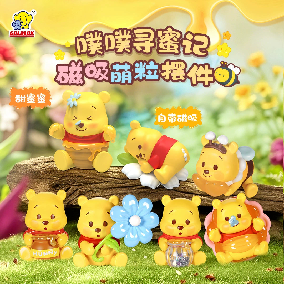 Puff, honey, magnetic suction, Winnie the Pooh