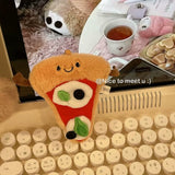 Plush doll doll simulation food pendant bag pendant vegetable food keychain