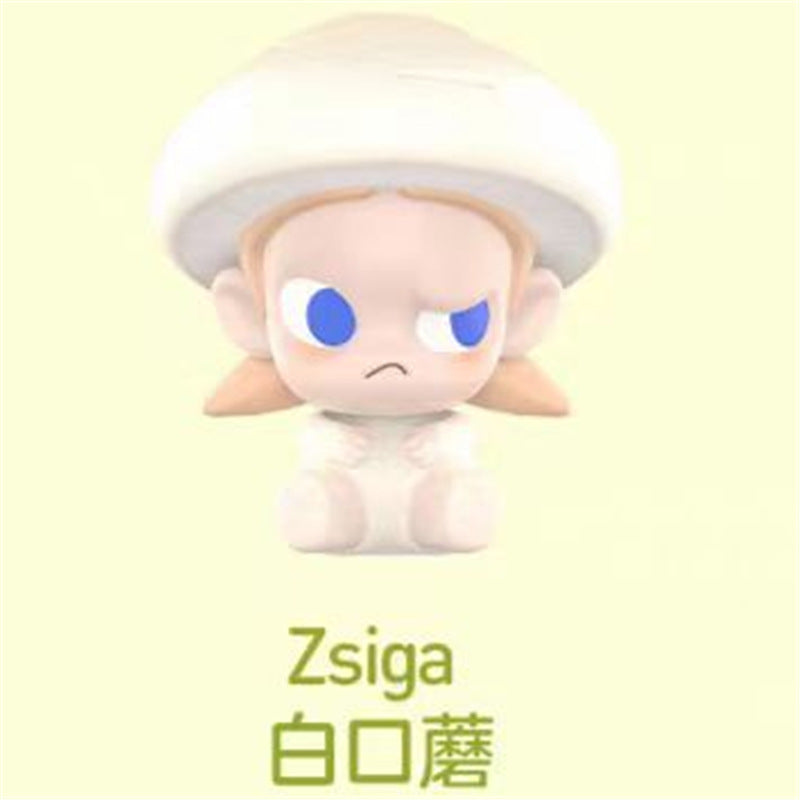 Genuine cute mushroom elf