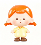 VUUYOO worry-free baby Yijian Fenghua series cute grain antique trend play ornament figure