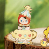 Animal Tea Party Series Badge